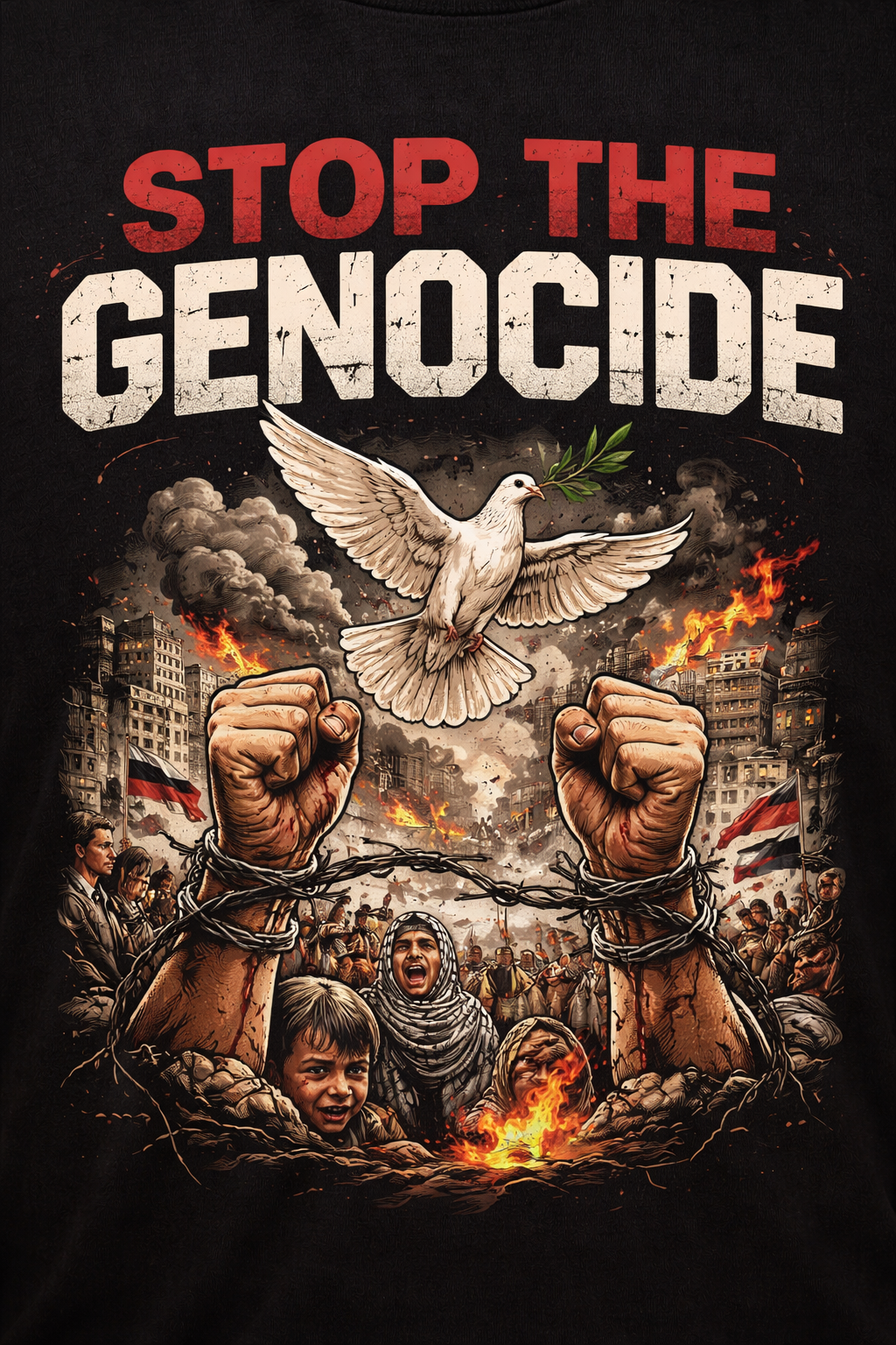 Stop The Genocide Awareness Shirt